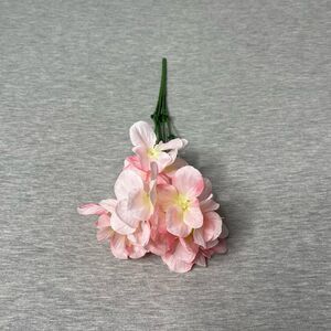 Artificial Faux Soft Pink Paper Flowers Floral Arrangement